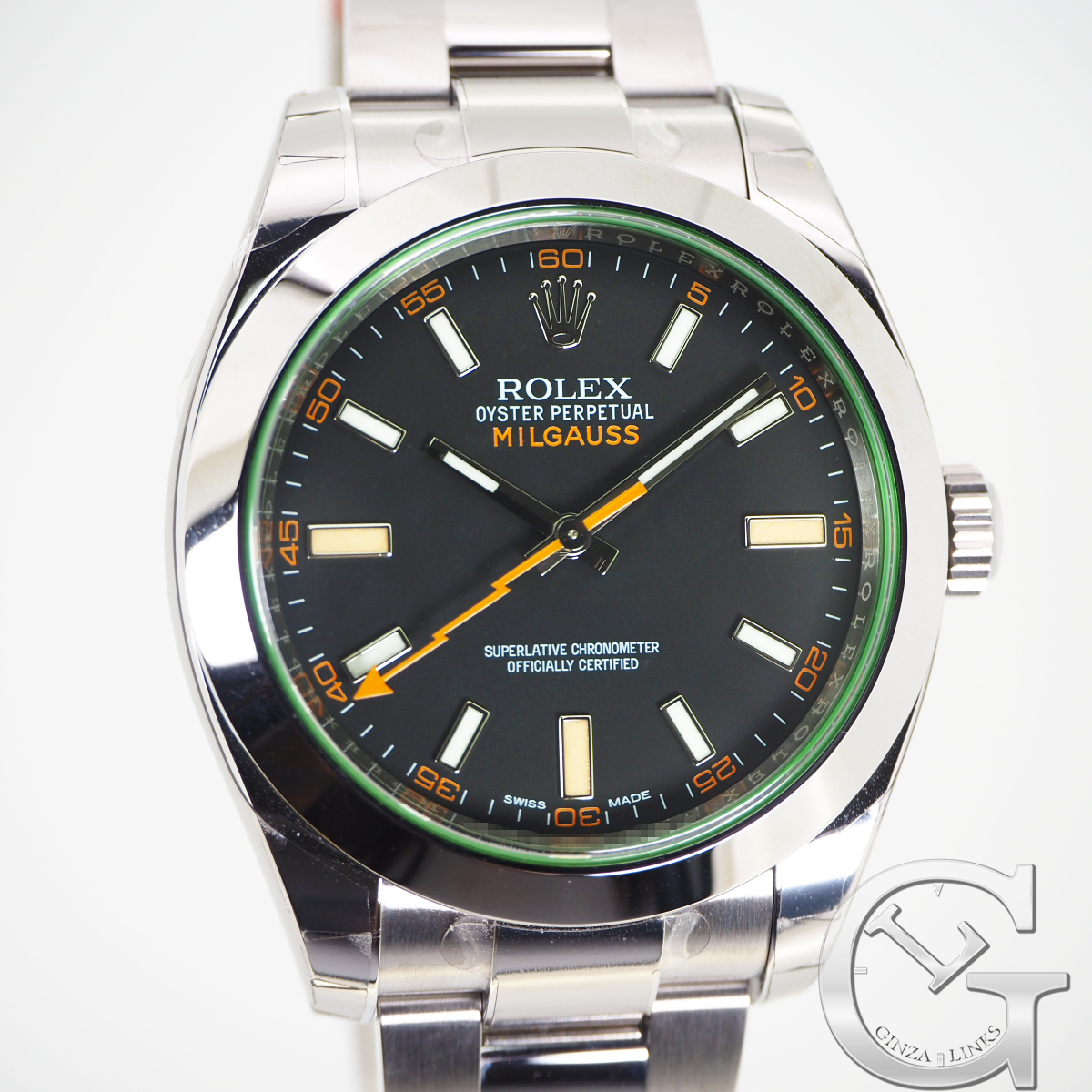 ROLEX　ミルガウス　ref.116400GV