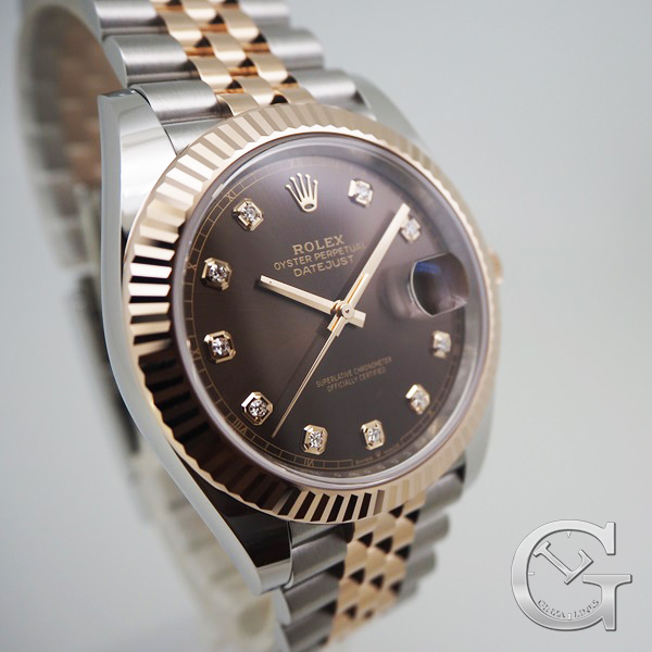 ROLEX　デイトジャスト41　10Pダイヤ　ref.126331G